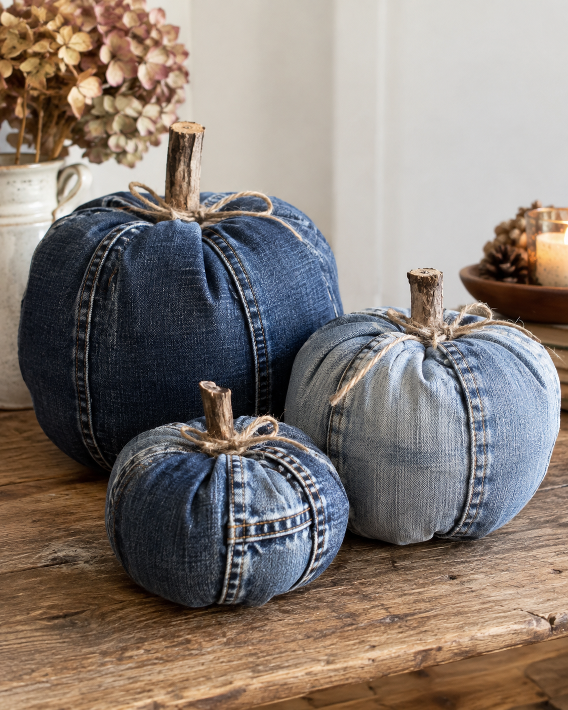 Ideas for Making Pumpkins with Denim Fabric Ideas for Making Pumpkins with Denim Fabric ideas for making pumpkins with denim fabric 6