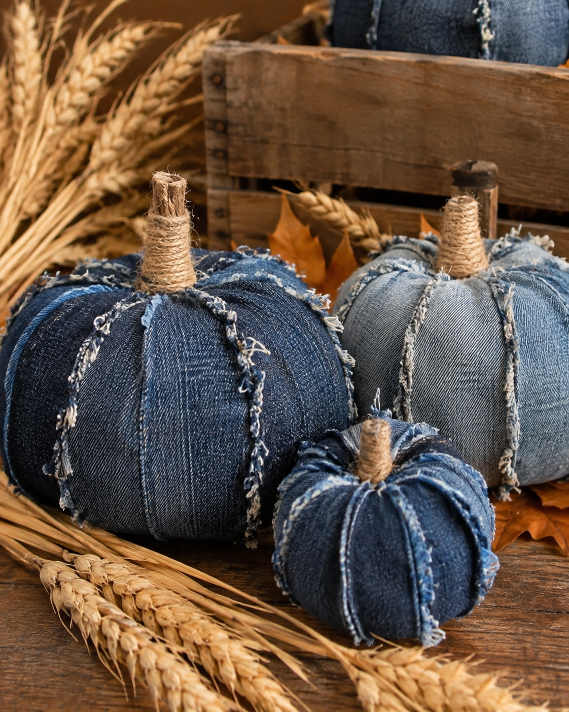 Ideas for Making Pumpkins with Denim Fabric Ideas for Making Pumpkins with Denim Fabric ideas for making pumpkins with denim fabric 7