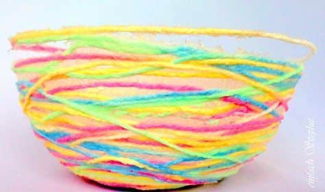 Ideas for making yarn baskets