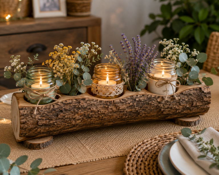 Ideas for Painting Wooden Logs and Using Them as Decoration Ideas for Painting Wooden Logs and Using Them as Decoration ideas for painting wooden logs and using them as decoration 7