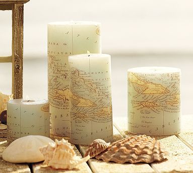 20+ Ideas for Using Maps in Decoration