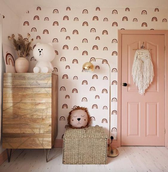 Wonderful Ideas for Walls Decorated with the Rainbow