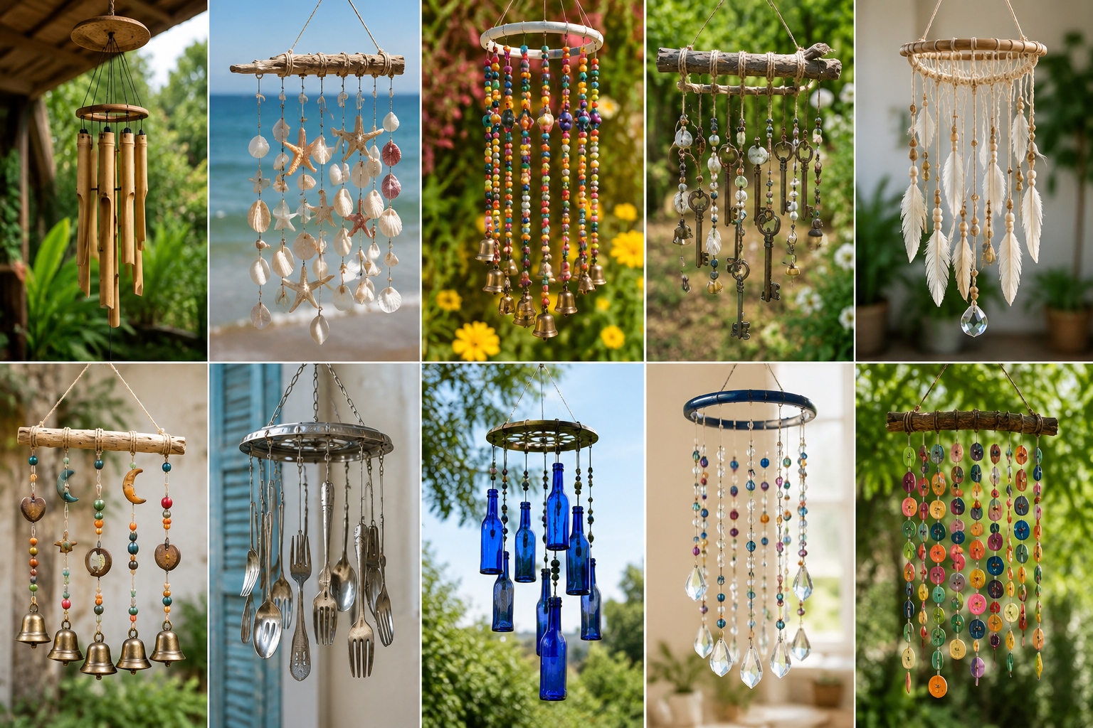 Ideas for Wind Chimes Using Different Materials: Creative DIY Designs for Gardens, Porches, and Cozy Corners Ideas for Wind Chimes Using Different Materials: Creative DIY Designs for Gardens, Porches, and Cozy Corners ideas for wind chimes using different materials 5