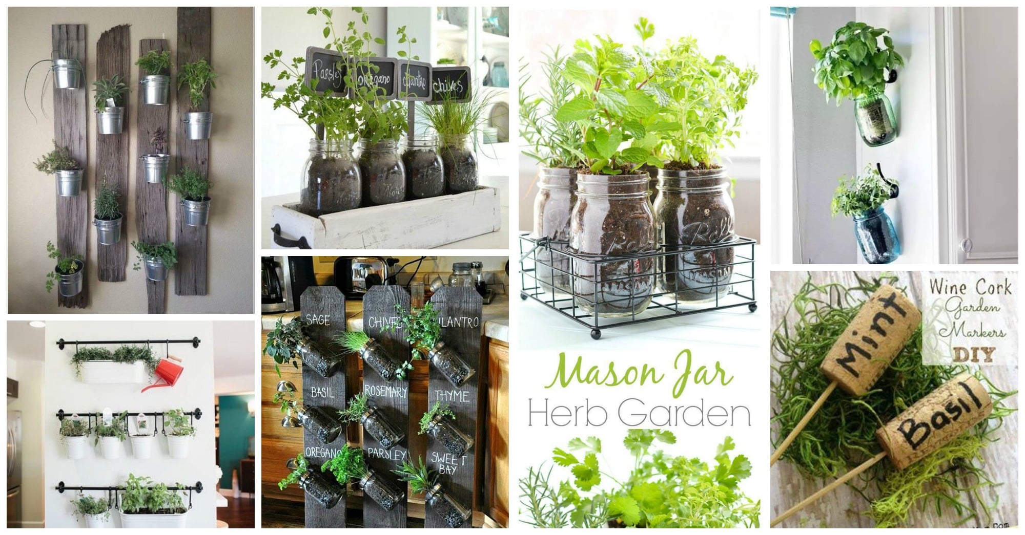 ideas indoor herb gardens
