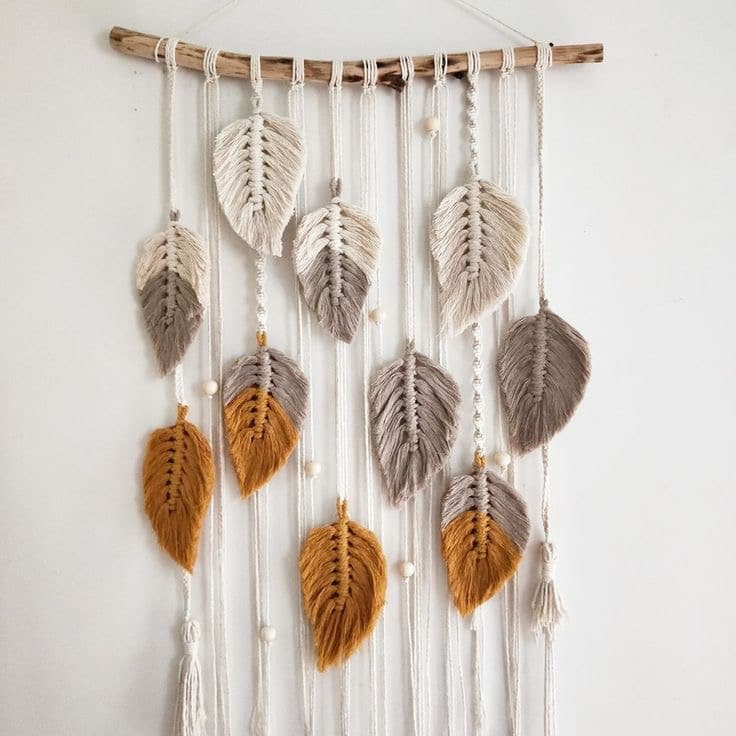 Wonderful ideas to decorate your home with macramé