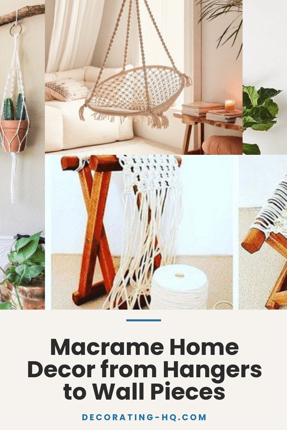 Macrame Home Decor from Hangers to Wall Pieces