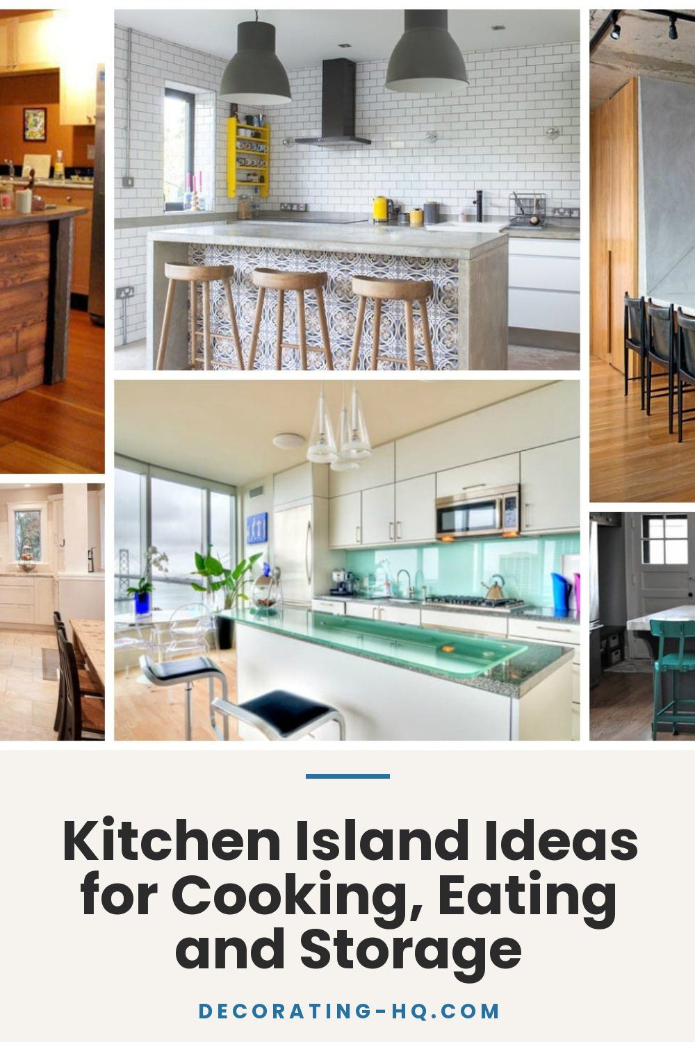 Kitchen Island Ideas for Cooking, Eating and Storage