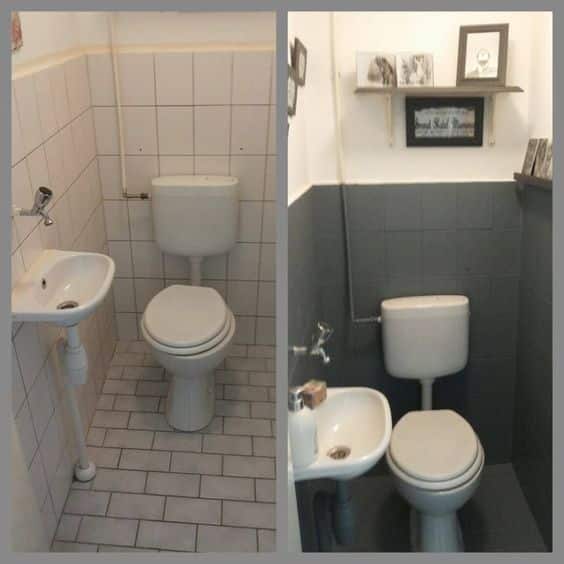 inexpensive changes to transform the bathroom 7