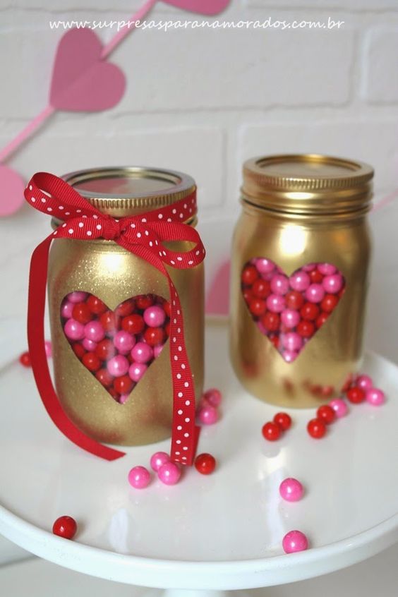 Jars Decorated for Valentines Day: Creative Ideas to Spread Love