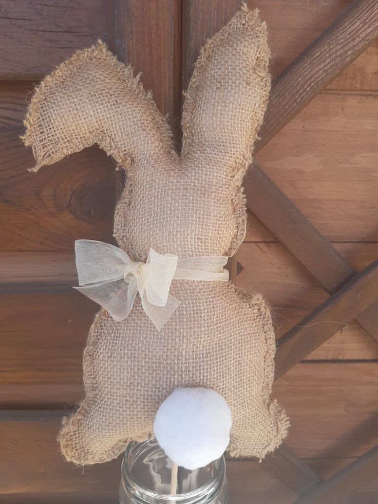 jute easter bunny ornaments 7