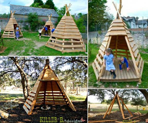 15 Awesome Kids Wooden Playhouses For Your Yard