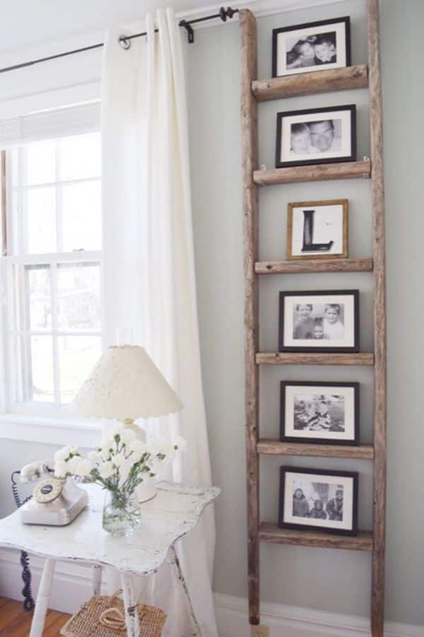 15+ Superb Ladder Decor Ideas