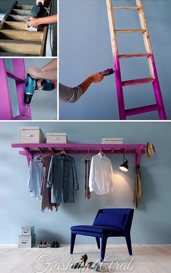 Fantastic Ways to Repurposed Ladder