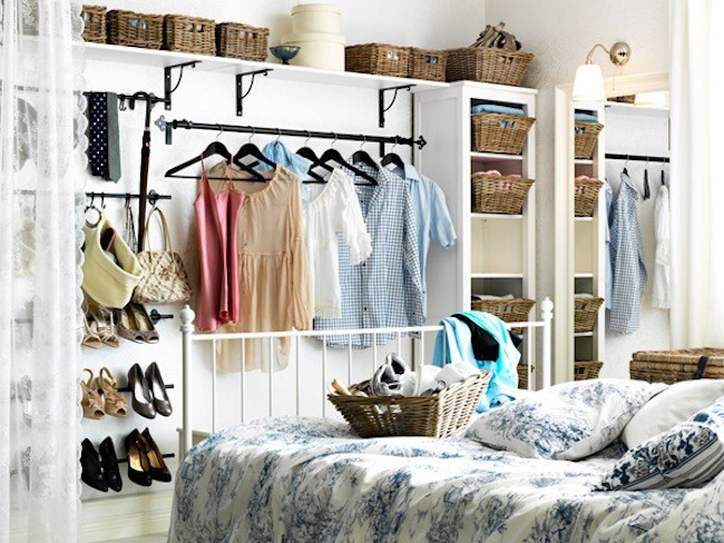 15+ Low Cost DIY Closet for The Clothes Storage