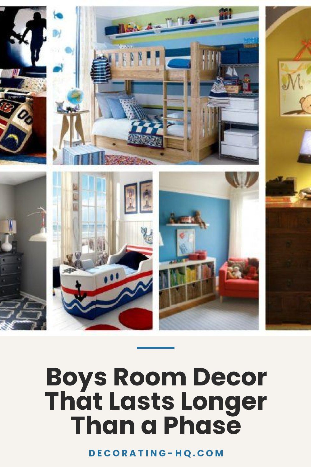 Boys Room Decor That Lasts Longer Than a Phase