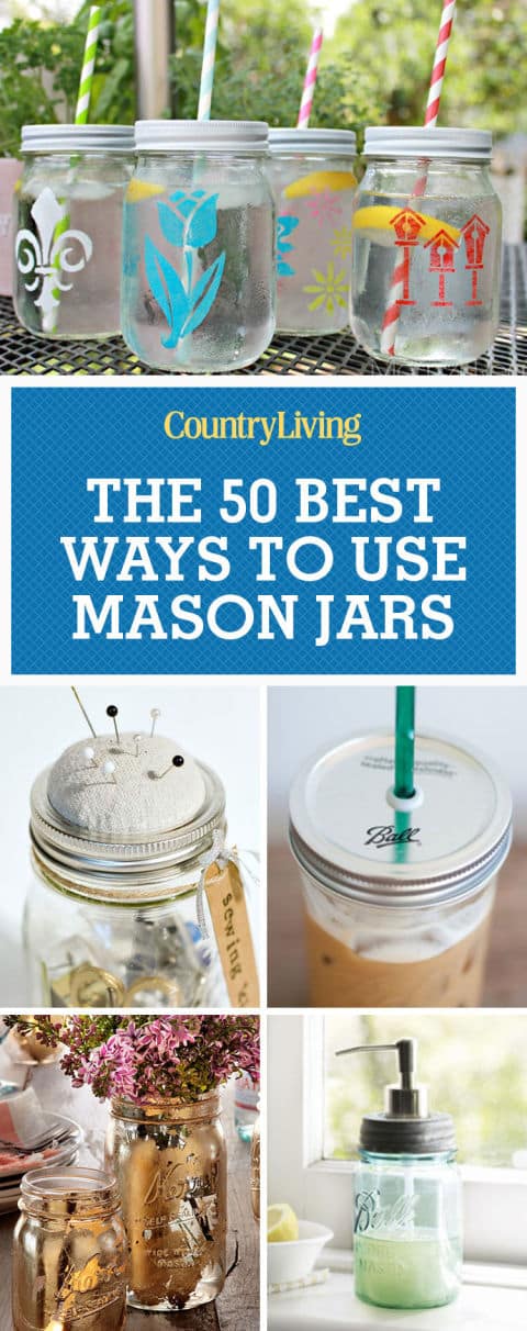 20+ Best Ways to Use Mason Jars in Home Decor