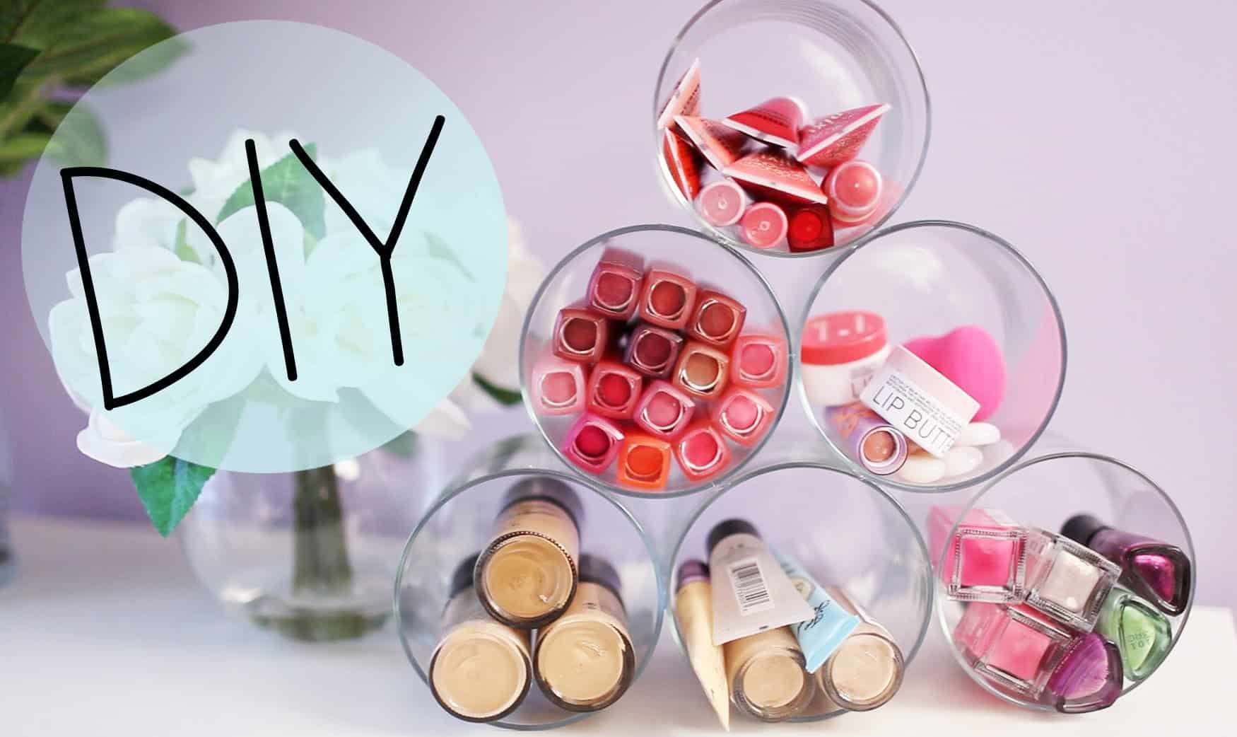 Brilliant DIY Makeup Storage Ideas