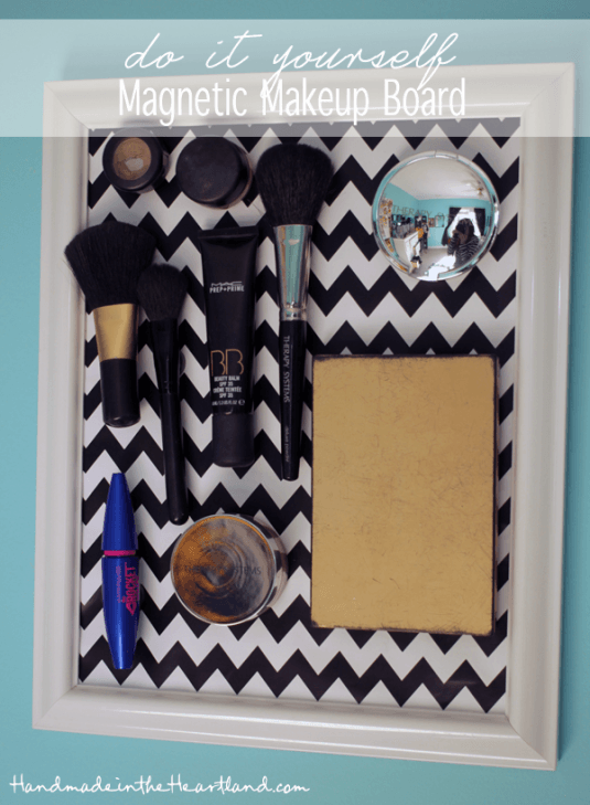 Brilliant DIY Makeup Storage Ideas