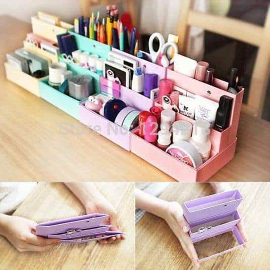 Brilliant DIY Makeup Storage Ideas