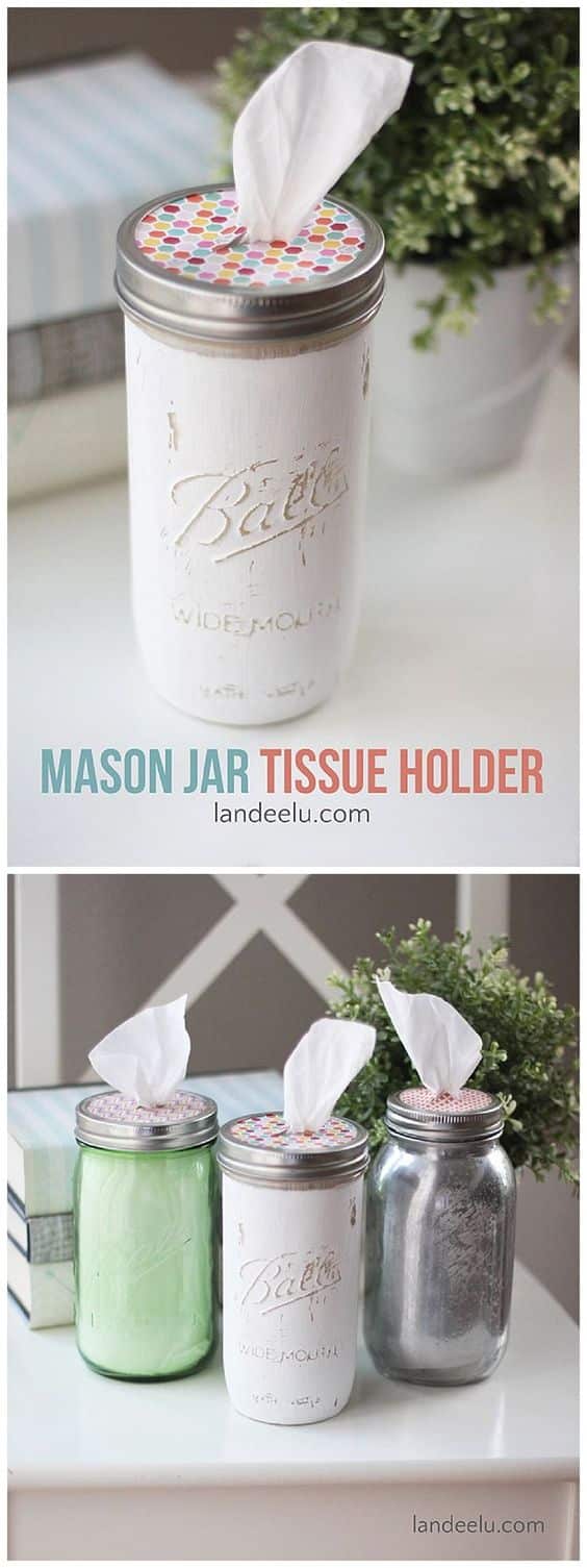 25+ Adorable DIY Mason Jar Crafts