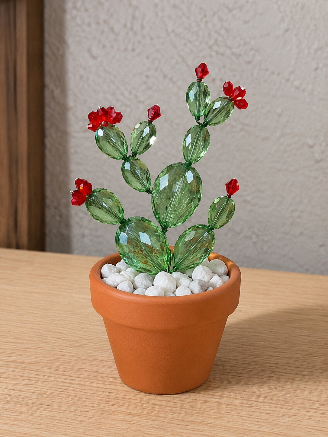Miniature Flower Pots Adorned with Beads and Jewels Miniature Flower Pots Adorned with Beads and Jewels miniature flower pots adorned with beads and jewels 5