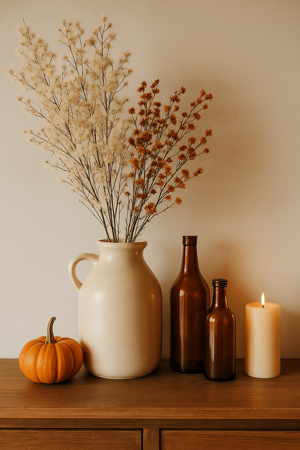 minimalist scandinavian fall decor 6