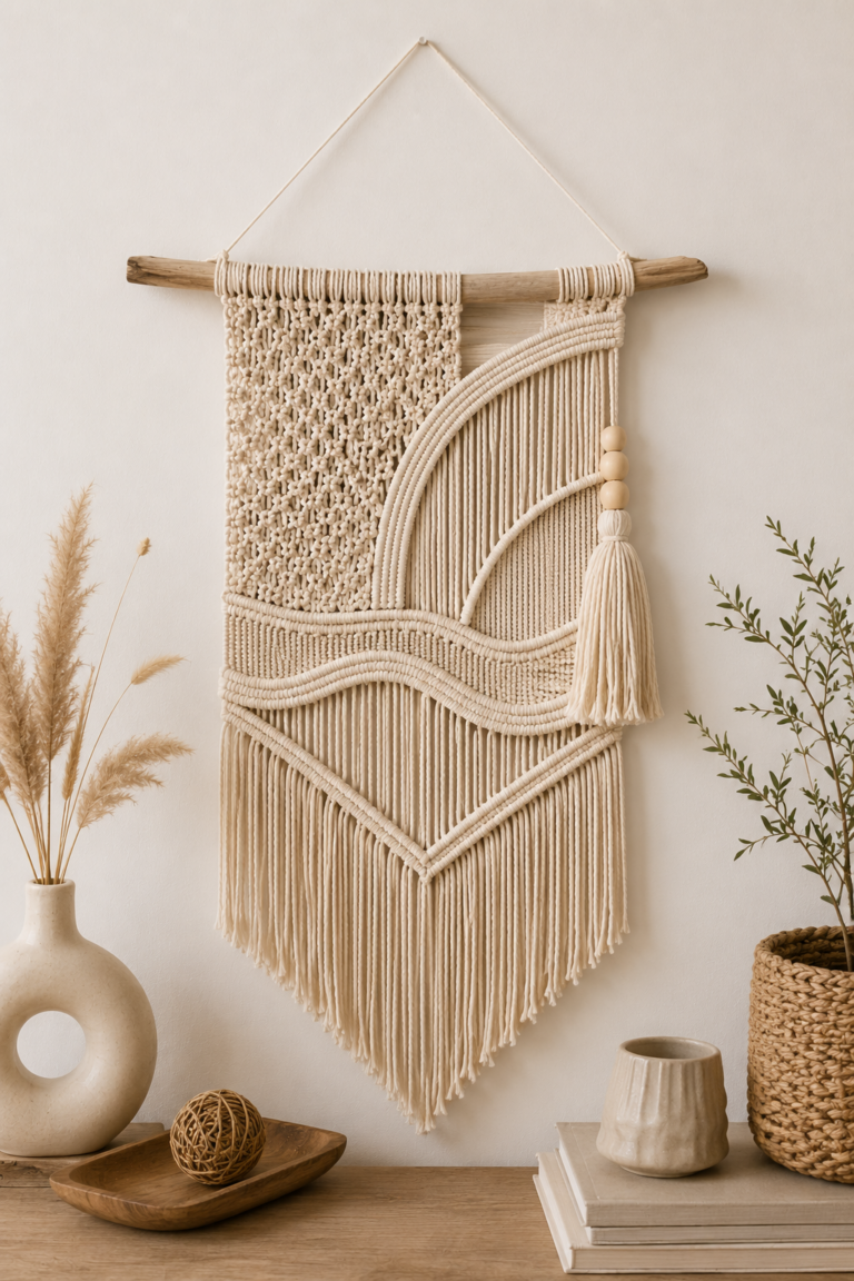 Modern Macrame Wall Art Ideas to Decorate Your Home Modern Macrame Wall Art Ideas to Decorate Your Home modern macrame wall art 5