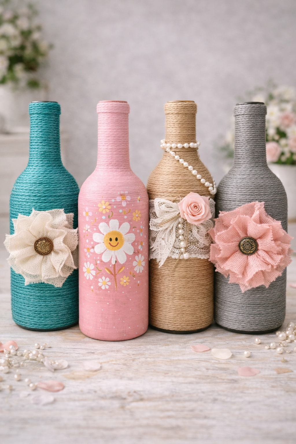 Stunning Mother's Day Decor Ideas Using Glass Bottles Stunning Mother's Day Decor Ideas Using Glass Bottles mothers day decoration ideas using glass bottles