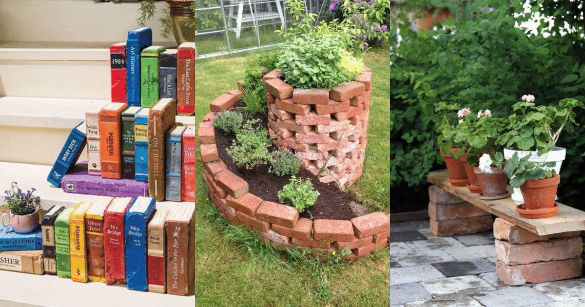 old brick garden ideas