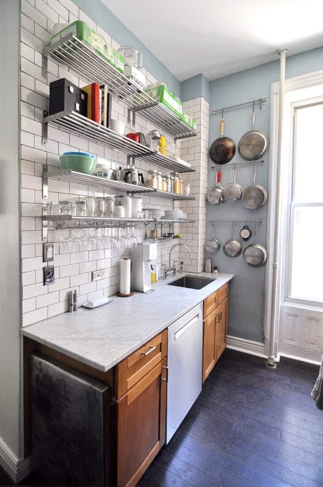 organize tiny kitchen 15