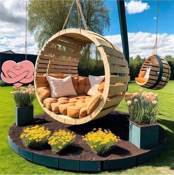 Original Wooden Swings for the Garden: Adding Rustic Charm to Your Outdoor Space