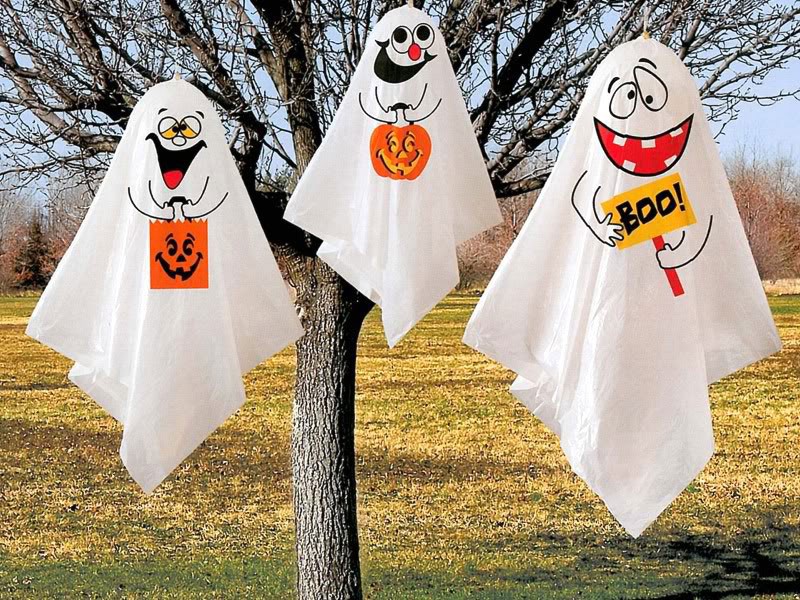 outdoor Hallowen decorating ideas