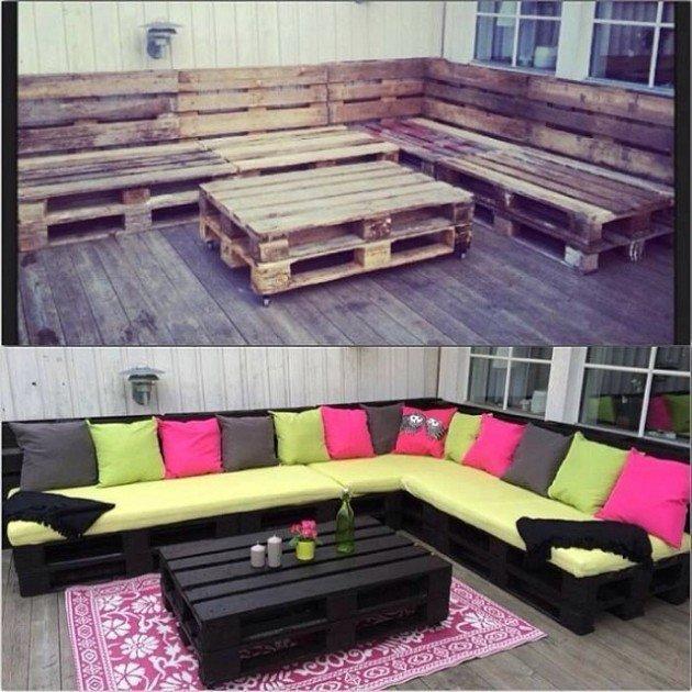 15+ Ingenious Outdoor DIY Pallet Projects