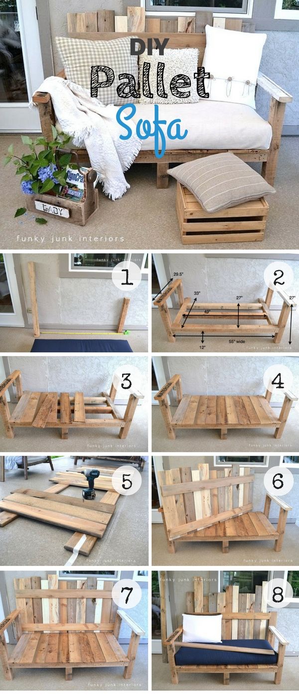 15+ Ingenious Outdoor DIY Pallet Projects