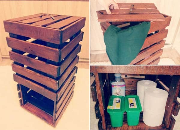 25+ Fantastic DIY Bathroom Pallet Projetcs