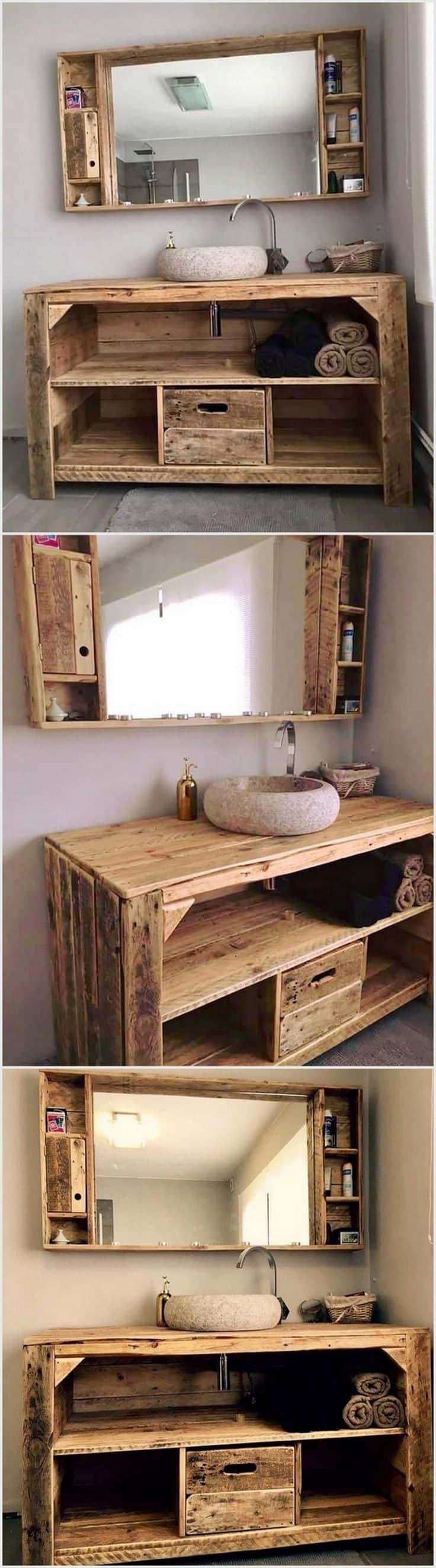 15+ Incredibly Clever Pallet Furniture Ideas