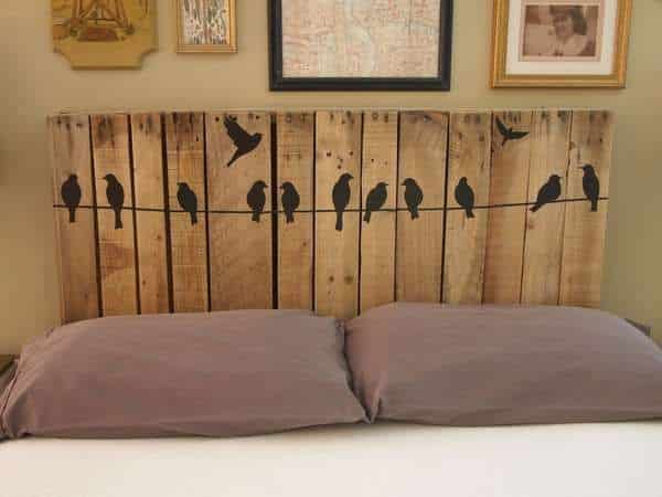 pallet headboard creative ideas 12