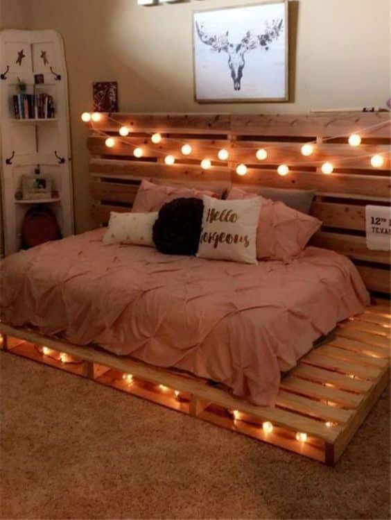 pallet headboard creative ideas 4