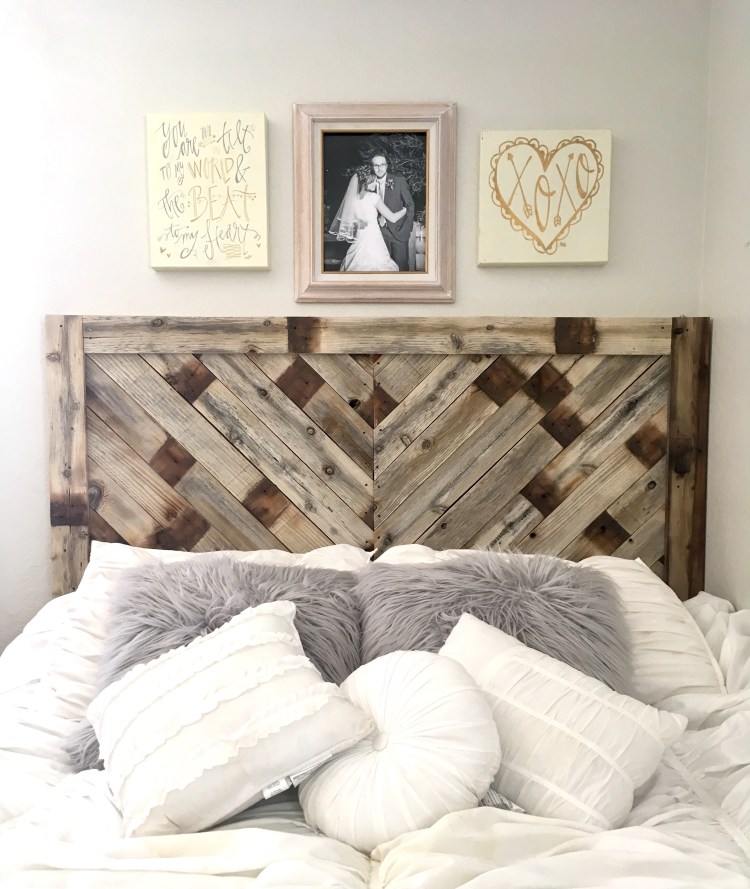 pallet headboard creative ideas 5