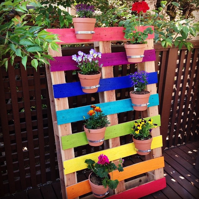 Awesome DIY Pallet Planters