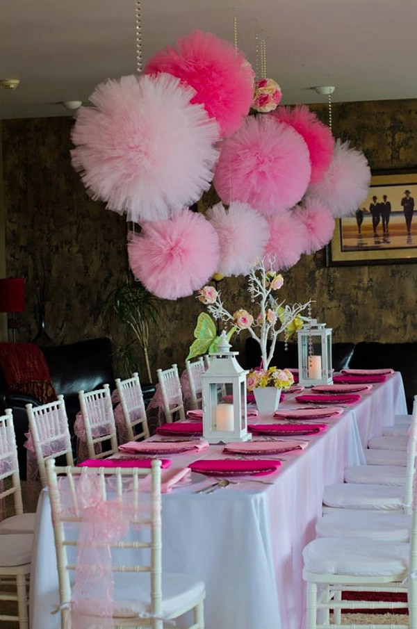 party decoration ideas with tulle 5