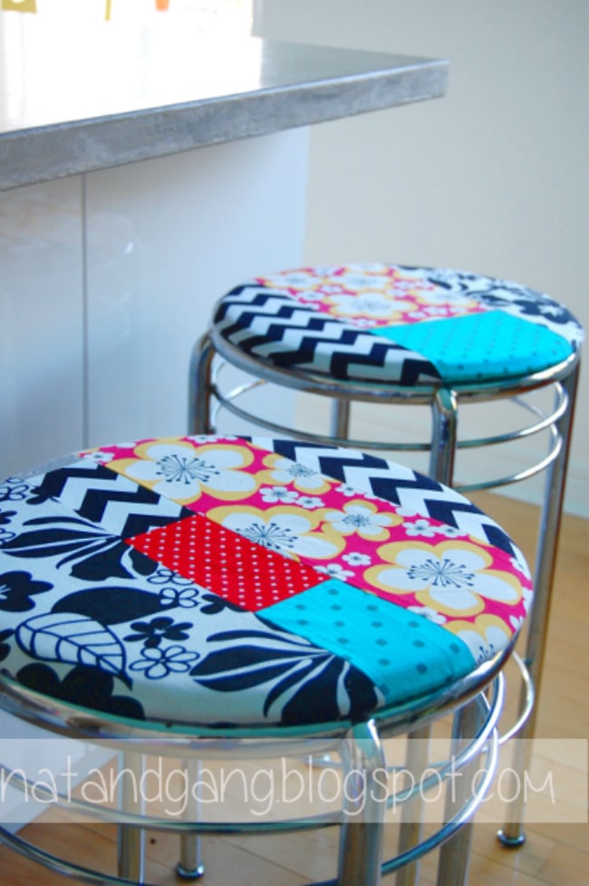 Patchwork Chairs and Stools to Make