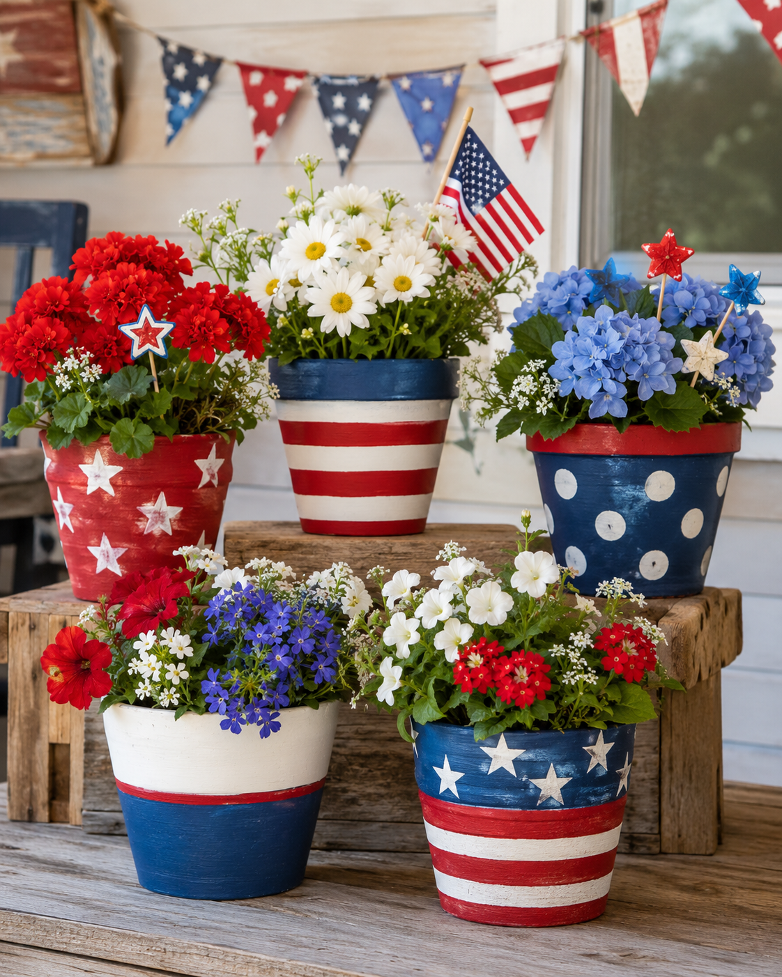Patriotic Flower Pot Ideas for the 4th of July Celebration Patriotic Flower Pot Ideas for the 4th of July Celebration patriotic flower pot ideas for the 4th of july