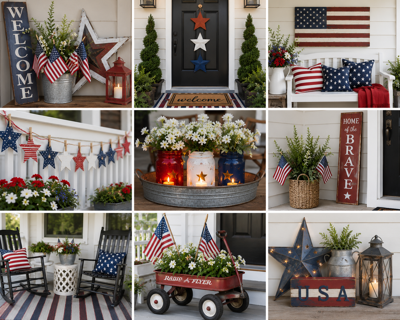 Patriotic Porch Decorations Ideas: Beautiful Ways to Style Your Front Porch Patriotic Porch Decorations Ideas: Beautiful Ways to Style Your Front Porch patriotic porch decorations ideas 4
