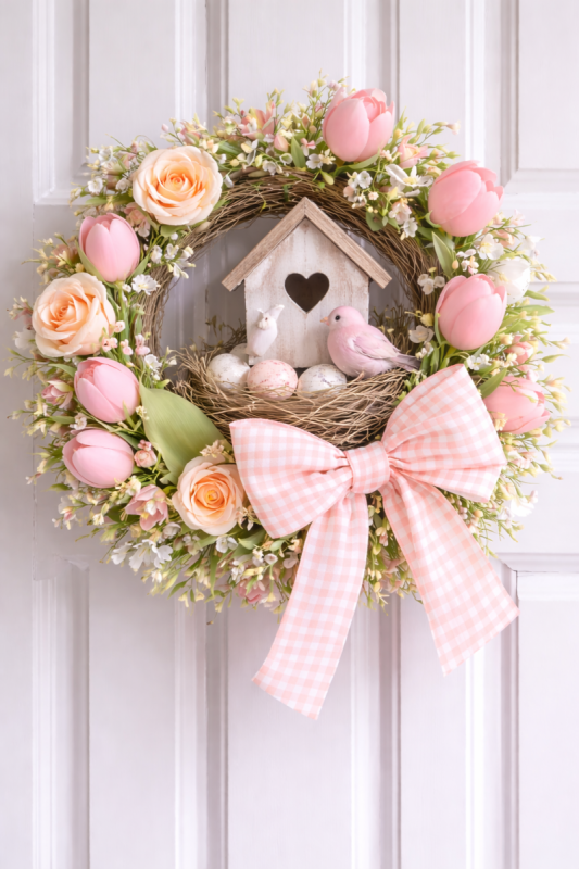 Crafting the Perfect Easter Wreath: Inspiring Ideas perfect easter wreath ideas 2