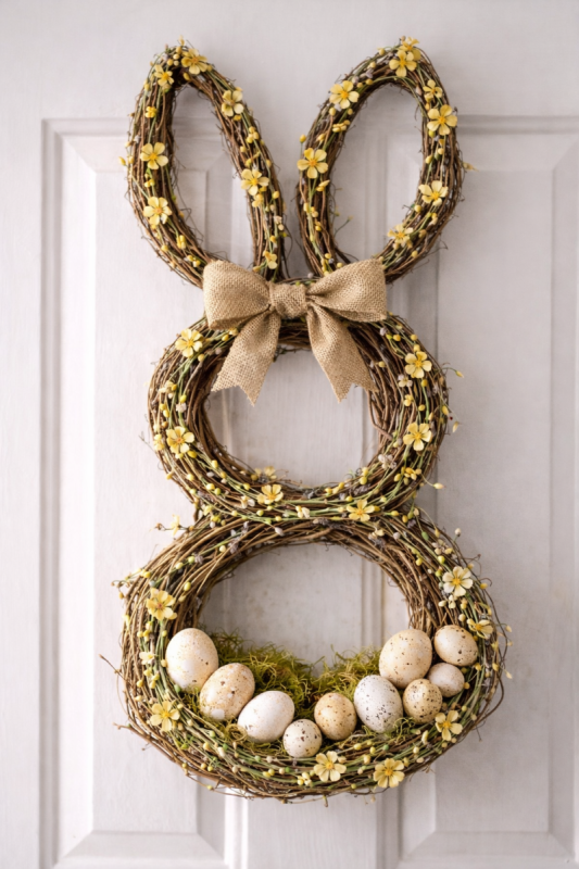 Crafting the Perfect Easter Wreath: Inspiring Ideas perfect easter wreath ideas 3