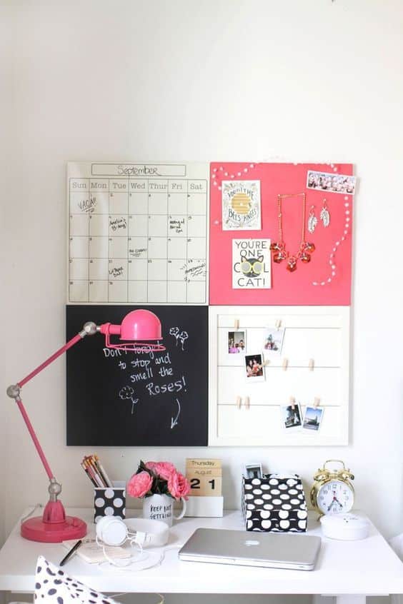 Pinboard Ideas How to Organize Your Life