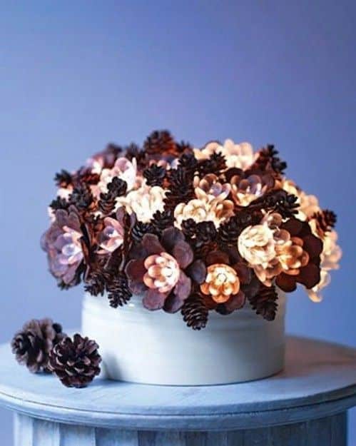 40+ Creative Pinecone Crafts for Your Holiday Decorations