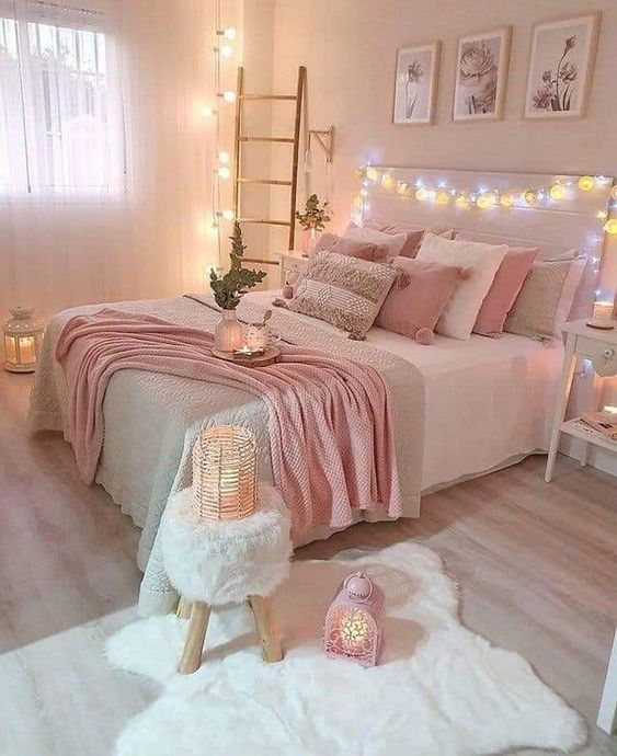 pink bedroom decor 1