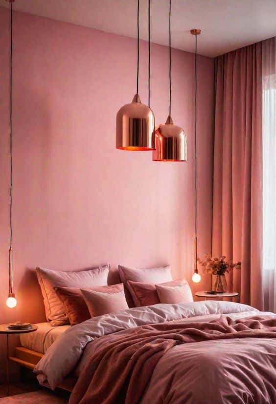 pink bedroom decor 7